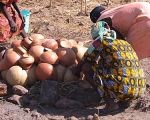 Stacking pots for firing